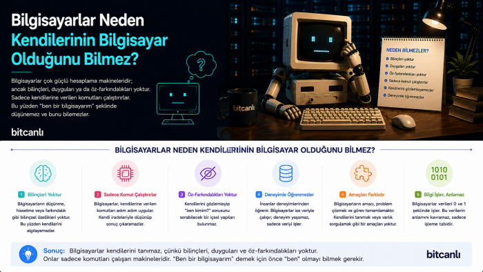Bilgisayarlar Neden Kendilerinin Bilgisayar Olduğunu Bilmez?